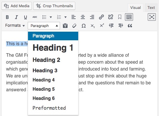 editing-headingsselect